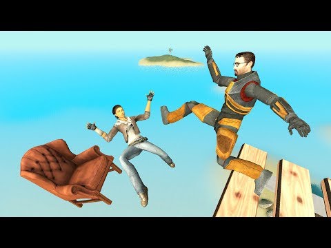 Видео: Half-Life: Рэгдолл Прыжки и Падения [GMOD] - Серия 26