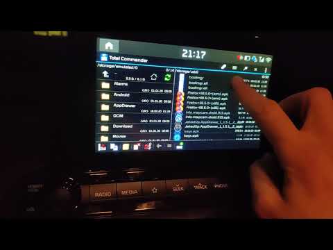 Видео: Установка сторонних приложений на ШГУ kia cerato с Яндексом.