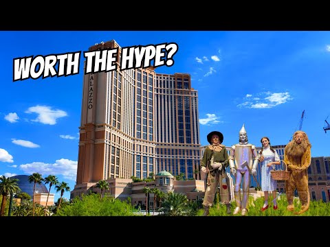 Видео: Экскурсия по отелю «Палаццо» + посещение сферы «Волшебник страны Оз»