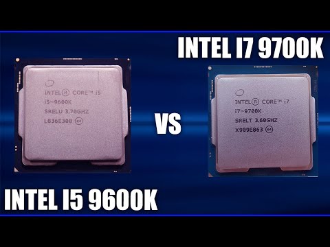 Видео: Процессор Intel I5 9600K vs Intel I7 9700K. Сравнение + тесты в играх!