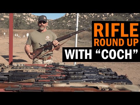 Видео: Обзор винтовки с «морским котиком» Марком «Кочом» Кочиоло