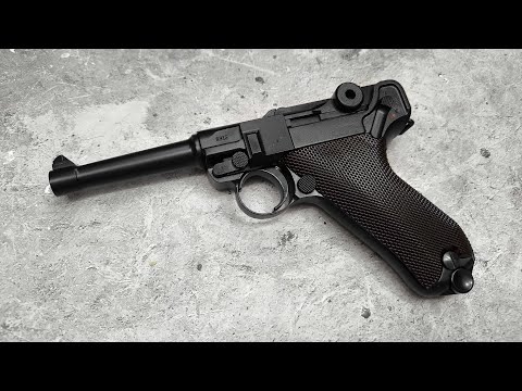 Видео: LUGER P08 - КРУТОЙ ПНЕВМАТИЧЕСКИЙ ПИСТОЛЕТ С BLOWBACK - ОБЗОР И ТЮНИНГ