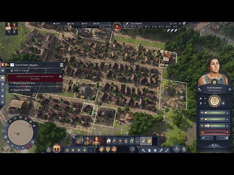Видео: Anno 117   Pax Romana Demo # 2 Прогулка по городу, первые специалисты, выбор богов и первый контракт