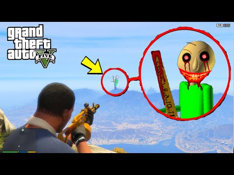Видео: Я Нашел БАЛДИ в ГТА 5 / GTA 5 Baldi