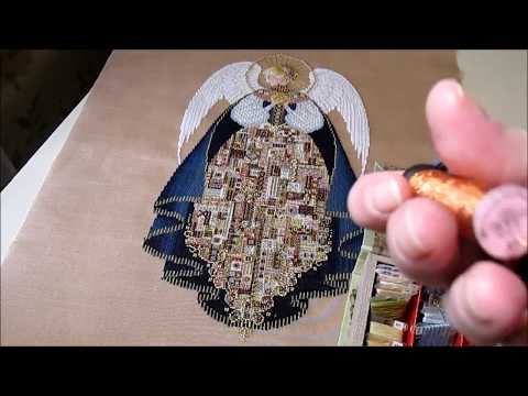 Видео: 566 ВЫШИВКА АНГЕЛ ЛЮБВИ LAVENDER AND LACE/ГОТОВАЯ РАБОТА! ФИНИШ!
