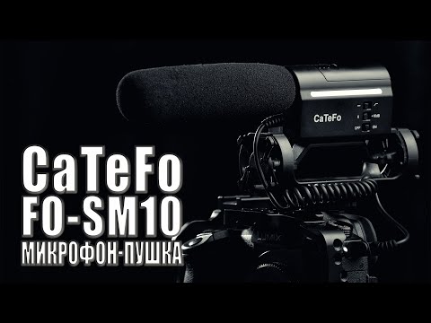 Видео: CaTeFo FO-SM10 | Обзор БЮДЖЕТНОГО накамерного микрофона