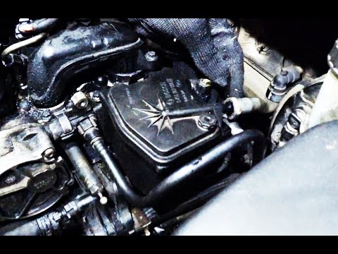 Видео: Замена топливного фильтра Peugeot 407 1.6 hdi