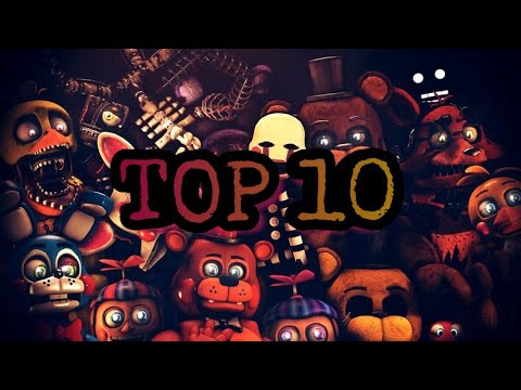 Видео: TOP 10 песен фнаф 1 и 2 + бонус в конце видео