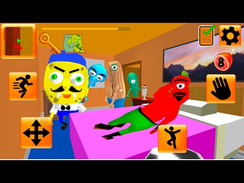 Видео: НОВЫЕ СОСЕДИ В ДОМЕ! обновленная Игра СПАНЧ боб ДЕЛАЮ КОНЦОВКУ - Plankton Gang. Sponge Neighbor