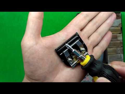 Видео: Настройка ножей Oster 616