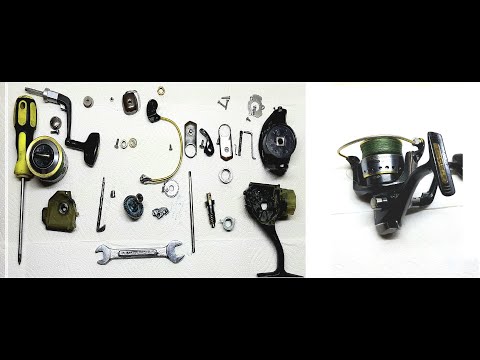 Видео: Обслуживание катушки  Полная разборка ктушки ECUSIMA 3000