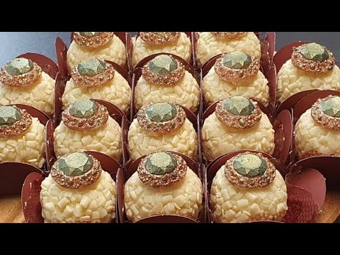 Видео: Приготовьте этот конфет для вечеринки менее чем за 3 минуты - Coconut Pearl