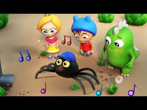 Видео: Музыкальные мультики для малышей Сина и Ло - Паучок - Детские песни @SINAandLO