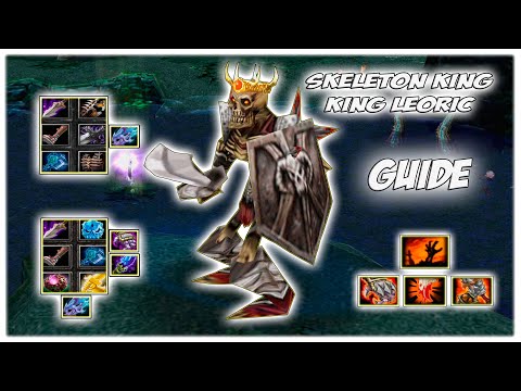 Видео: Skeleton King King Leoric Guide | Рес каждые 40 сек?