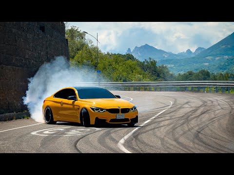 Видео: BMW M4 НА СЕРПАНТИНЕ В СОЧИ. БОКОМ В КАЖДЫЙ ПОВОРОТ.