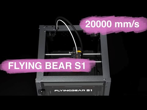 Видео: Flying Bear S1. Обзор быстрого 3d принтера.