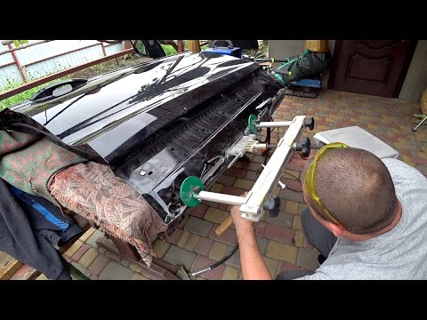 Видео: Ford Edge.  Рихтовка дверей.