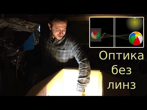 Видео: Камера обскура. Проектор из коробки и pinhole из фотоаппарата