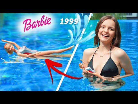Видео: КУКЛА ПЛАВАЕТ САМА?😱 Обзор Barbie Swimming Champion 1999, Sydney 2000 Summer Olympics