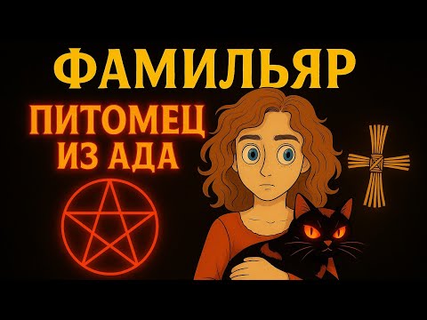 Видео: Фамильяр. Питомец из ада I Страшная  история + арт