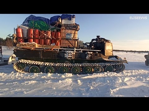 Видео: грузоперевозки на МТЛБ, крайний рейс 2023 часть 1