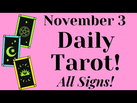Видео: Таро на 3 ноября 😇🦋🎁 Ваш путь впереди чист! Все знаки...