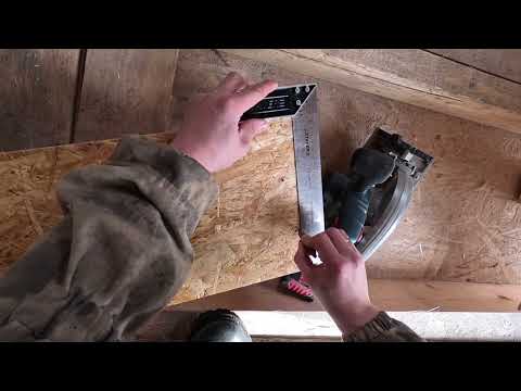 Видео: Строим дом в условиях крайнего севера. Часть 13. Процесс, от первого лица, продолжение...