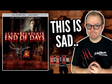 Видео: Конец света (1999) Обзор 4K UHD | Лучшее 2025 года по версии Scream Factory И это печально!
