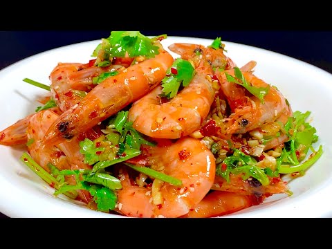 Видео: При приготовлении холодных креветок помните, что не нужно добавлять ни капли воды. Мясо