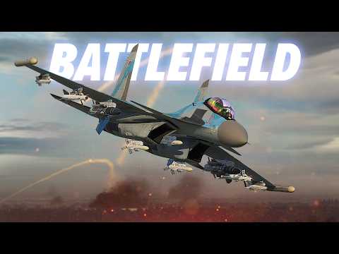 Видео: СУ-30 «Фланкер» в битве за границу | DCS World