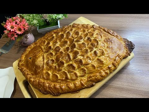 Видео: Не рецепт а ЗОЛОТА  Рыбный пирог -это очень вкусно, пробуйте 1 раз чем увидев 100 раз