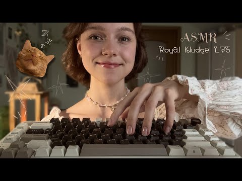 Видео: 𝐴𝐶𝑀𝑃 ~ распаковка клавиатуры 🎞️ звуки клавиш /неразборчивый шепот / таппинг ✩₊˚.⋆☾⋆⁺₊✧