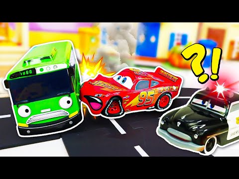 Видео: Тюрьма для Молнии Маквина! Мэтр и Маквин спасают день и старушку!