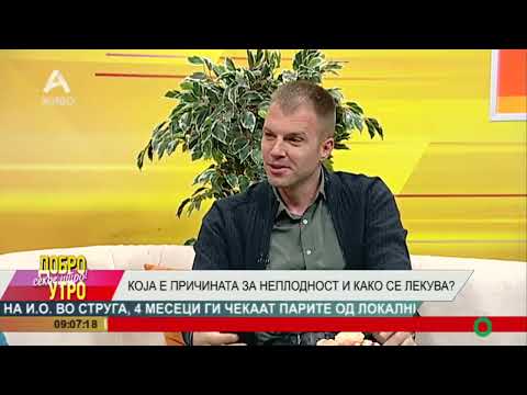 Видео: м-р д-р Александар Бојаџиев: Која е причината за неплодност и како се лекува?