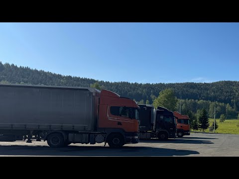 Видео: На Mercedes Actros через прекрасные Уральские горы