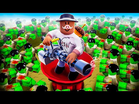 Видео: 😱 ЛУЧШАЯ ОБОРОНА БАЗЫ в РОБЛОКС! + Фиксплей, Юни!