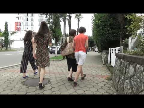 Видео: Кобулети, проспект Давида Агмашенебели