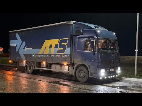 Видео: [ 1 ] ДАЛЬНОБОЙ | MERCEDES ACTROS | САМАРА 