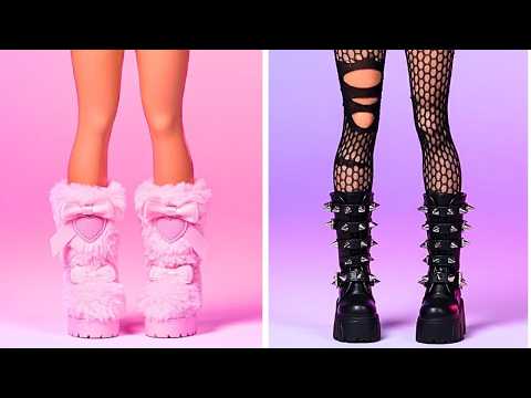 Видео: Из пацанки в школьную диву! 💃✨ Хитрости макияжа, которые помогут завоевать сердце любимого человека