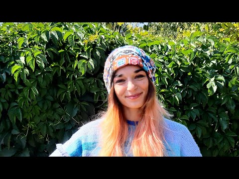 Видео: Интарсия спицами.Домики  Карлы Жерар .