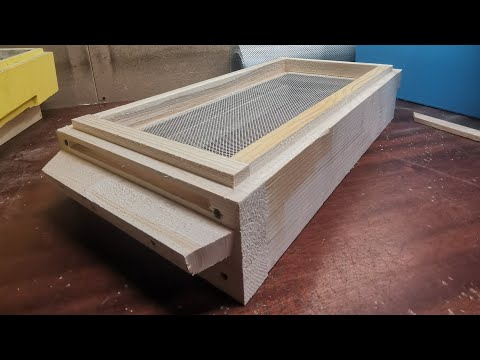 Видео: Дно для 6-рамочного улья