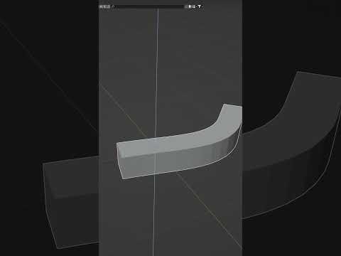 Видео: Деформация объекта по кривой в BLENDER #shorts  #blender #3ddl