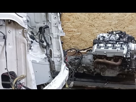 Видео: Delica свап 3UZ 4.3л часть3