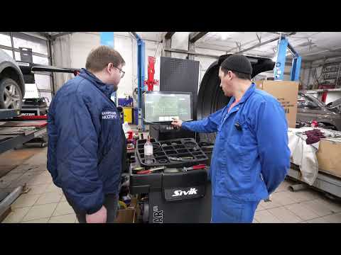 Видео: Балансировочный станок Sivik Stellar - г. Видное