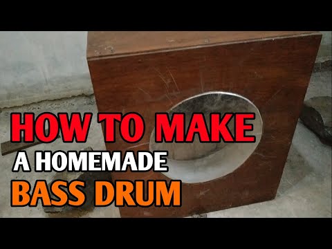 Видео: Как сделать большой барабан | Самодельный бас-барабан