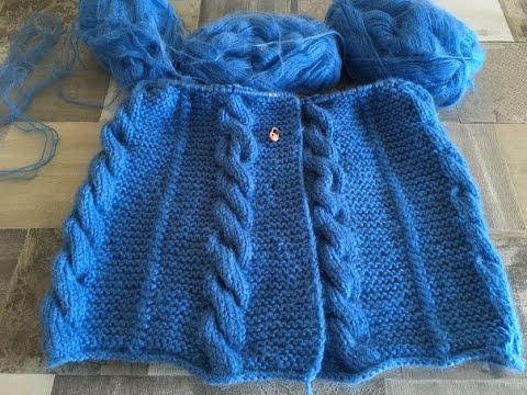 Видео: # вязаниевгостяхуелены МК. КАК СВЯЗАТЬ ПАЛЬТО ДЛЯ ДЕВОЧЕК - СПИЦАМИ. ЧАСТЬ 1.