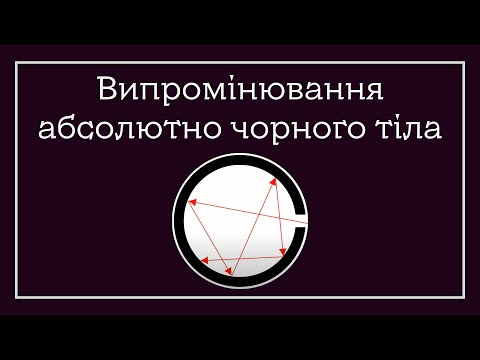 Видео: Випромінювання абсолютно чорного тіла