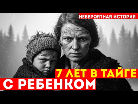 Видео: КАК ЗЭЧКА РОДИЛА И ВЫРАСТИЛА СЫНА В ТАЙГЕ | 7 лет они прятались от людей и зверей