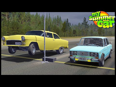 Видео: ГОНКА НА ЖИГЕ! Кого ОБЪЕДЕМ? - My Lada Car