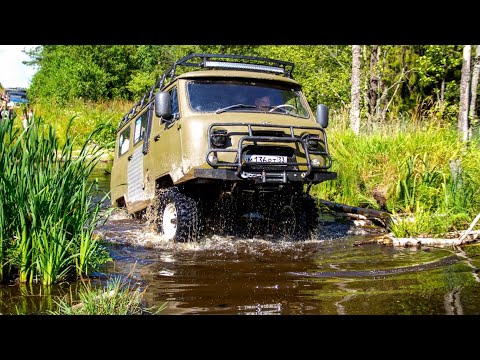 Видео: УАЗ буханка off-road